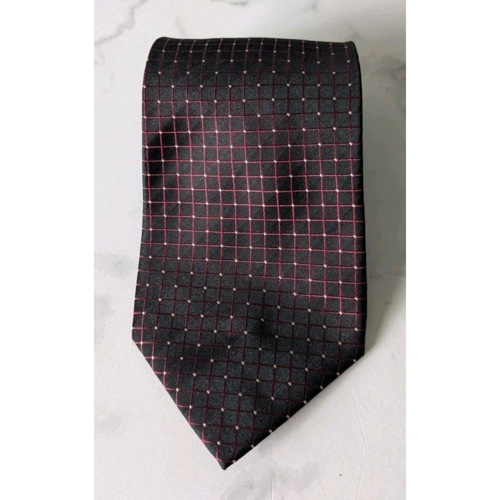 Gasporo Geometric Silk Neck Tie Hand Made